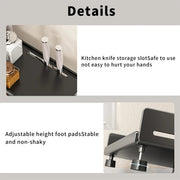 3-Tier Large Kitchen Spice Rack Anti-Rust Organizer Shelf, Height Adjustable Storage Rack AU V767-JJ-ZZ1631