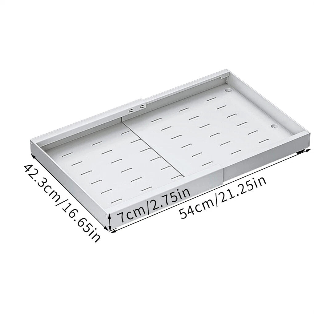P&P Pull-Out Kitchen Cabinet Organizer With Extendable Storage V767-JJ-ZZ1721-WT