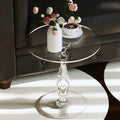 Crystal-Clear Acrylic Coffee Table Sofa Side Table Small Bedside Table Bedroom V767-JJ-ZZ1776
