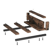 Heavy Duty Wall Mount Coffee Teacup Mug Rack Wood 12 Hook Holder Display Storage V767-JJ-ZZ718-V1