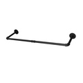 2-Pack Heavy Metal Pipe Clothes Rack Rails for Closet Hanging Storage V767-JJ-ZZ781