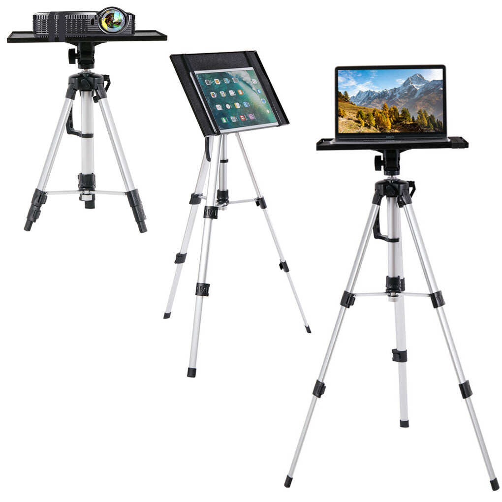 Universal Projector Tripod Laptop Floor Stand DJ Equipment Holder with Plate V767-M-KK050