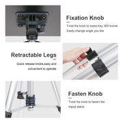 Universal Projector Tripod Laptop Floor Stand DJ Equipment Holder with Plate V767-M-KK050