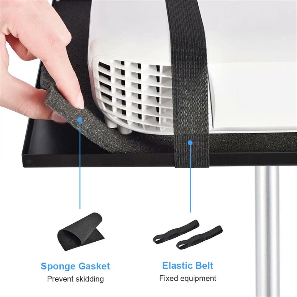 Universal Projector Tripod Laptop Floor Stand DJ Equipment Holder with Plate V767-M-KK050