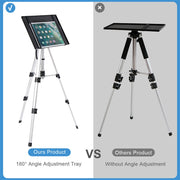 Universal Projector Tripod Laptop Floor Stand DJ Equipment Holder with Plate V767-M-KK050