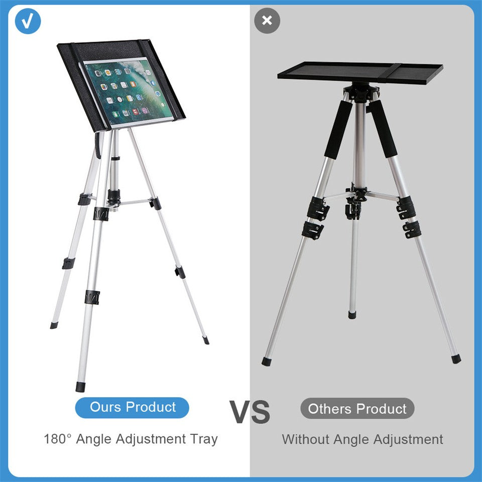 Universal Projector Tripod Laptop Floor Stand DJ Equipment Holder with Plate V767-M-KK050