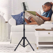 Adjustable 4.7-12.9" Stable Tripod Floor Stand Lazy Tablet Mount Holder for iPad V767-MGF021