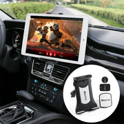 Universal Adjustable Tablet Mount Car CD Slot Holder 2in1 Fit 3.5-10.5" iPad GPS V767-MGS034