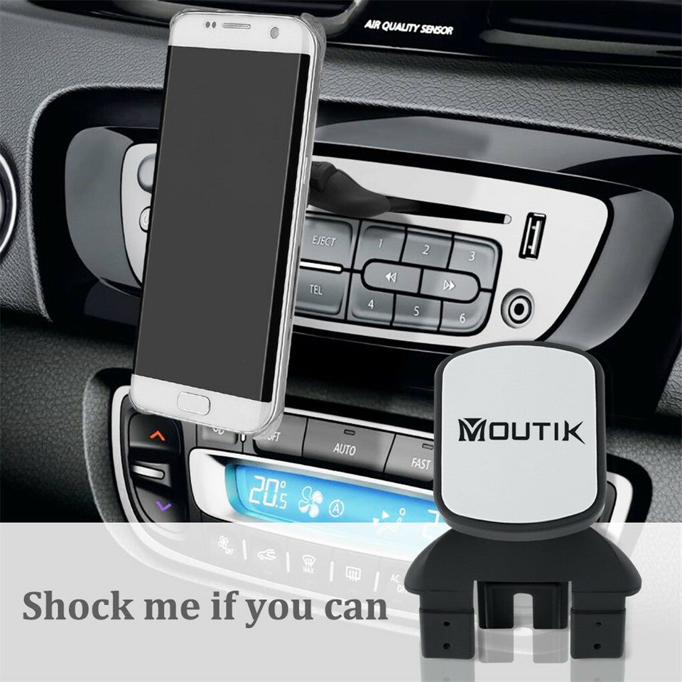 Universal Adjustable Tablet Mount Car CD Slot Holder 2in1 Fit 3.5-10.5" iPad GPS V767-MGS034