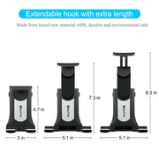Universal Adjustable Tablet Mount Car CD Slot Holder 2in1 Fit 3.5-10.5" iPad GPS V767-MGS034