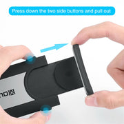 Universal Adjustable Tablet Mount Car CD Slot Holder 2in1 Fit 3.5-10.5" iPad GPS V767-MGS034