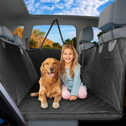 Large Dogs Back Seat Extender Waterproof Dog Hammock Car Seats with Hard Bottom V767-P-XD1687