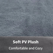Medium Orthopedic Dog Bed with Bolster Comfort Mattress V767-P-XD178-M