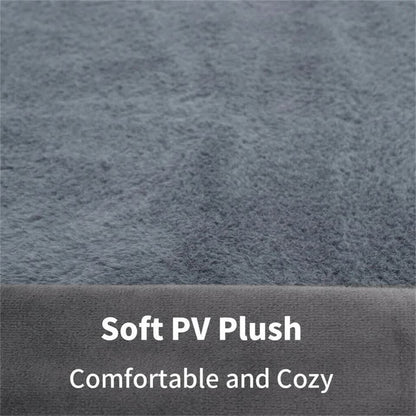 Medium Orthopedic Dog Bed with Bolster Comfort Mattress V767-P-XD178-M