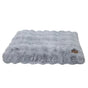Comfortable Pet Bed with Removable Cover and Anti Skid Base(Medium) V767-P-XD1836-M-GY
