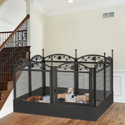 3 in 1 Dog Playpen Extra Large Dog Whelping Fence DIY Shape Garden Fence Barrier V767-P-XE172-V1