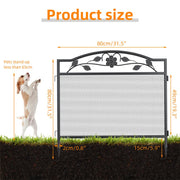 Heavy Duty Foldable Metal Indoor Outdoor Exercise Pet Fence Dog Playpen Kennel V767-P-XE842-G1