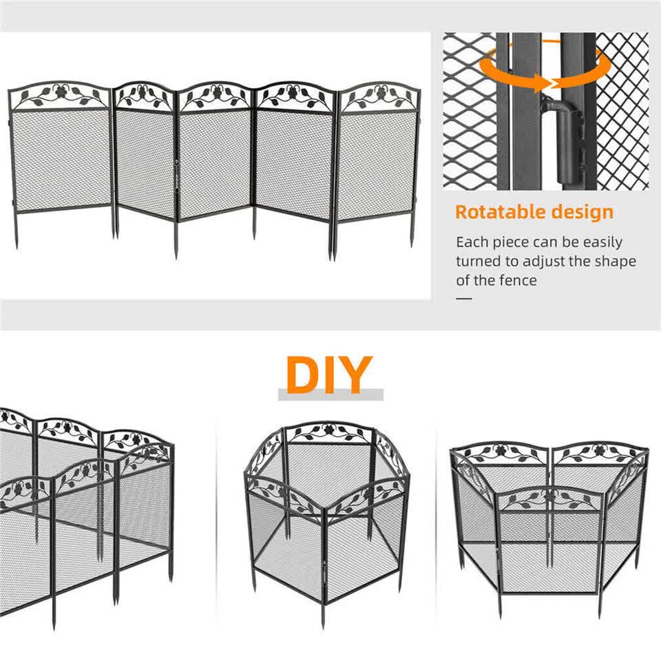 Fin Heavy Duty Dog Play Pen Enclosure Whelping Cage With Fertility Mat Puppy Playpen 60x110cm V767-P-XE843-G1