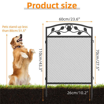 Fin Heavy Duty Dog Play Pen Enclosure Whelping Cage With Fertility Mat Puppy Playpen 60x110cm V767-P-XE843-G1