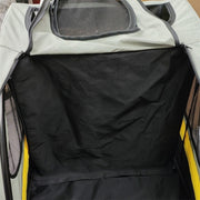 Two Dogs Stroller Divider Pet Travel Stroller Carrier One-key Folding Outdoor V767-P-XL121-D