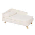 Luxurious Rectangular Pet Sofa Bed with Anti-Skid Base V767-P-XM116-M