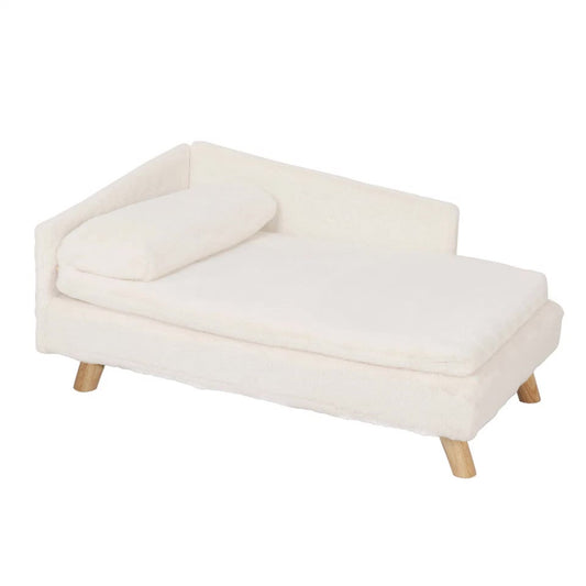 Luxurious Rectangular Pet Sofa Bed with Anti-Skid Base V767-P-XM116-M