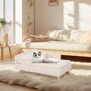 Luxurious Rectangular Pet Sofa Bed with Anti-Skid Base V767-P-XM116-M