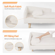 Luxurious Rectangular Pet Sofa Bed with Anti-Skid Base V767-P-XM116-M