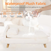Luxurious Rectangular Pet Sofa Bed with Anti-Skid Base V767-P-XM116-M
