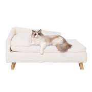 Luxurious Rectangular Pet Sofa Bed with Anti-Skid Base V767-P-XM116-S