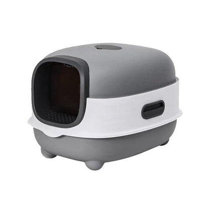 Leak-Proof Cat Littering Box V767-P-ZM1674-GY