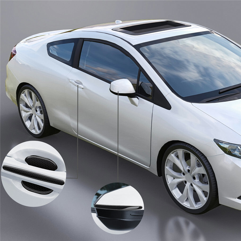 FIN 8PCS Universal Car Door Handle Cup Protector Anti-Scratches Cover Guard Film V767-QP-Z111