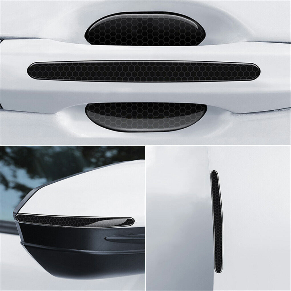 FIN 8PCS Universal Car Door Handle Cup Protector Anti-Scratches Cover Guard Film V767-QP-Z111