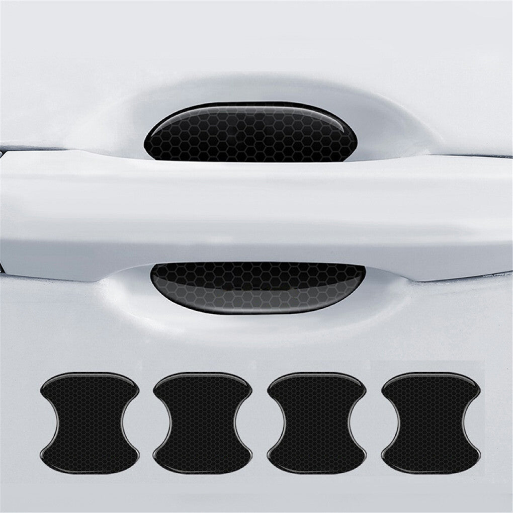 FIN 8PCS Universal Car Door Handle Cup Protector Anti-Scratches Cover Guard Film V767-QP-Z111