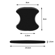 FIN 8PCS Universal Car Door Handle Cup Protector Anti-Scratches Cover Guard Film V767-QP-Z111