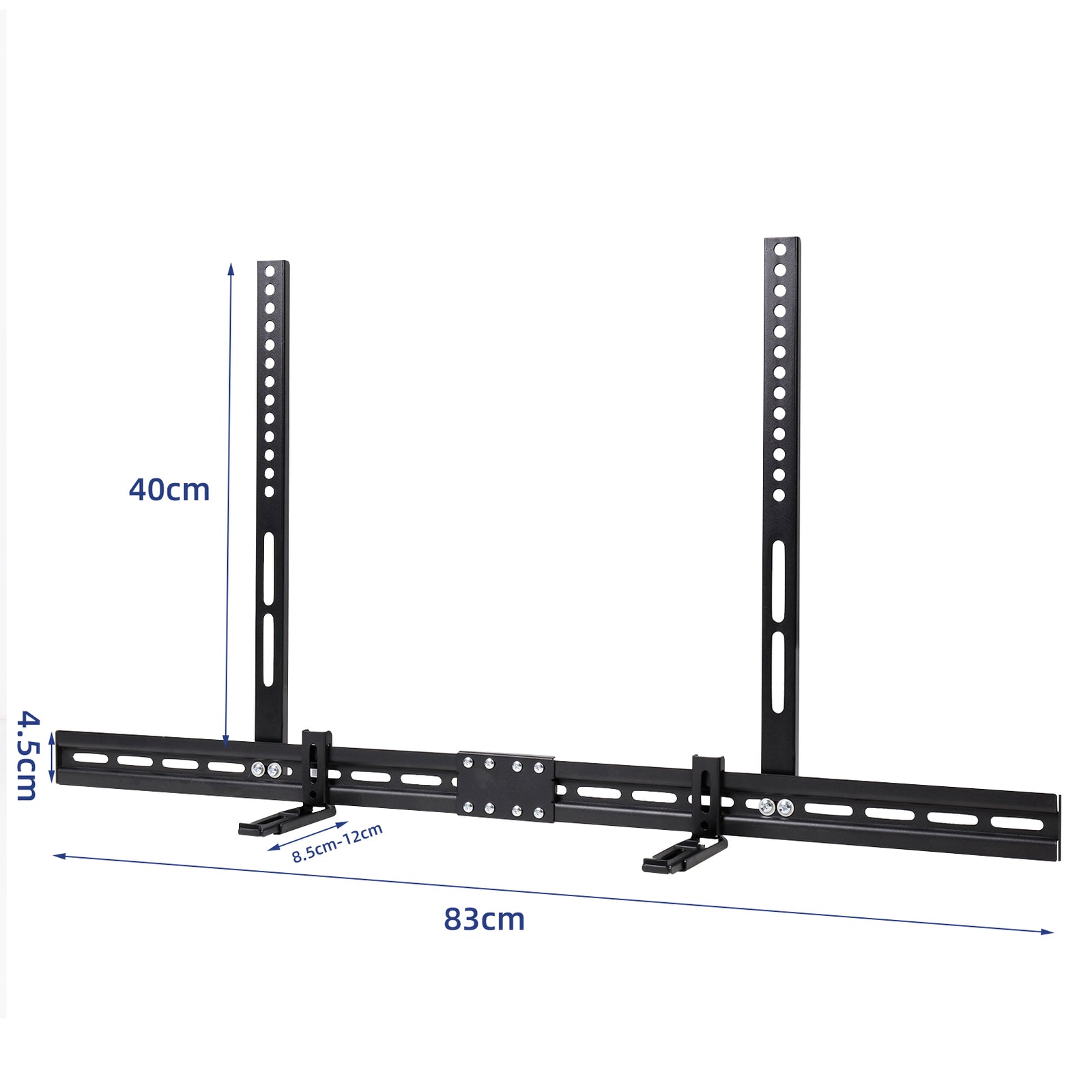 Universal Adjustable TV Soundbar Bracket Soundbar Mount Holder Wall 2Way Install V767-U-360B