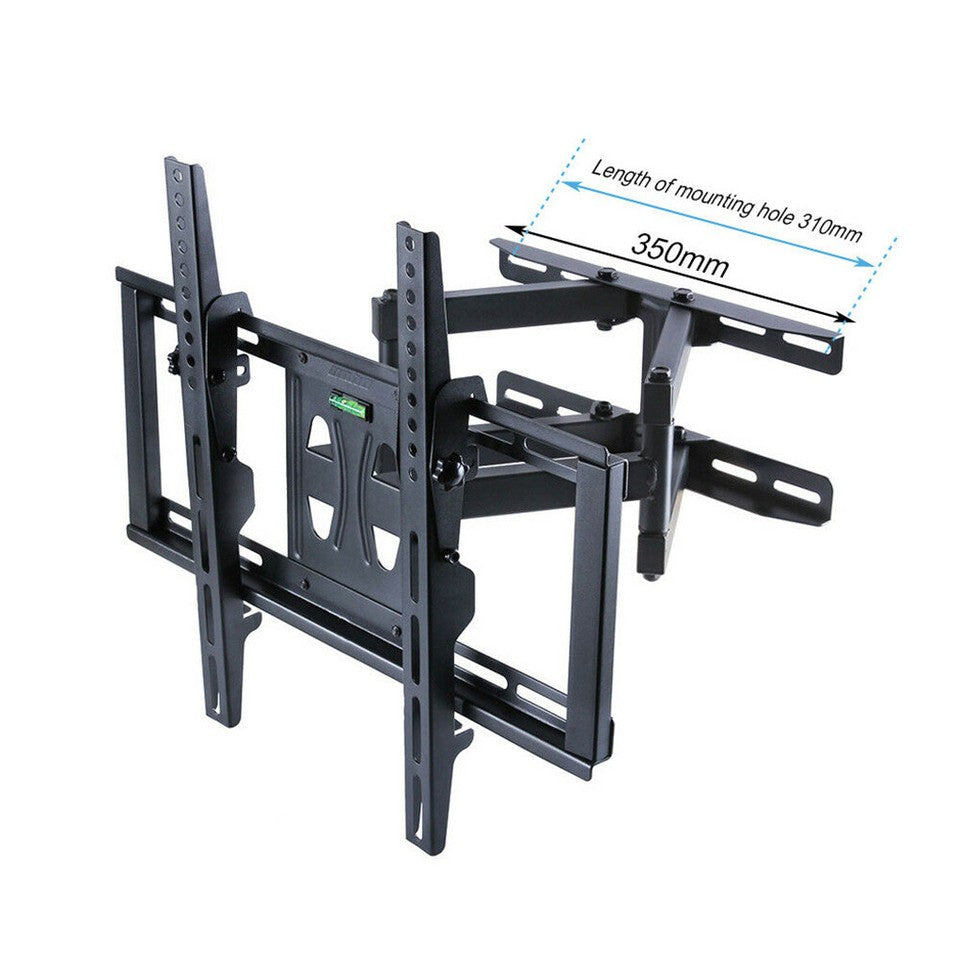 Tilt & Swivel Dual Arms TV Mount Cantilever Wall Bracket 40 46 50 55 56" LCD LED V767-U-420E
