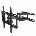 Tilt & Swivel Dual Arms TV Mount Cantilever Wall Bracket 40 46 50 55 56" LCD LED V767-U-420E