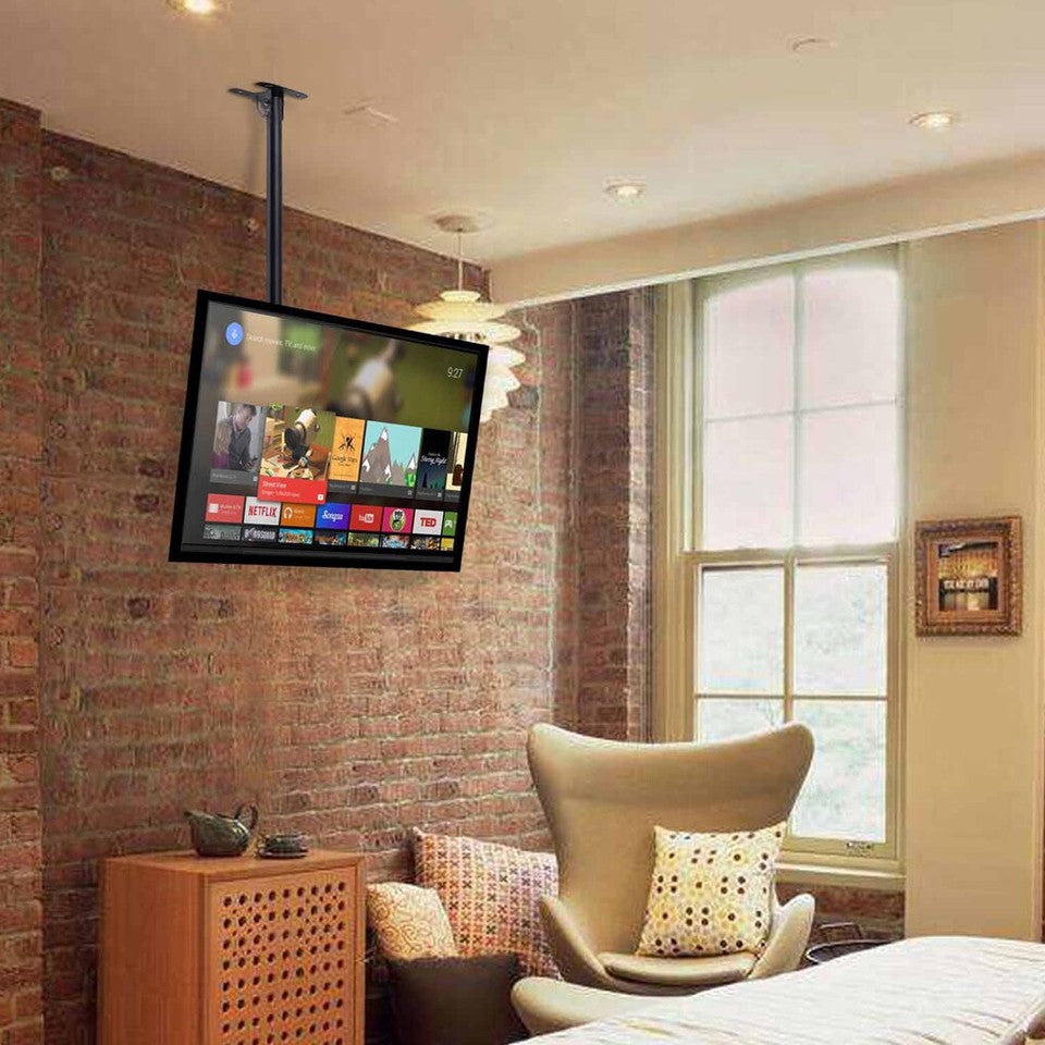 Ceiling Wall Mount TV Bracket 27- 65" with Tilt Feature & 180 Rotate For Samsung V767-U-430D