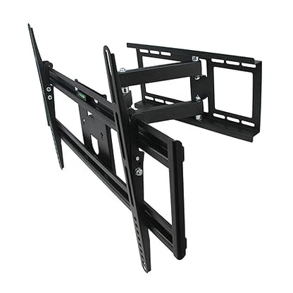 32"-65" Heavy Duty Wall Corner Tv Mount Articulating Premium Swing Arm Bracket V767-U-500A