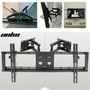 32"-65" Heavy Duty Wall Corner Tv Mount Articulating Premium Swing Arm Bracket V767-U-500A