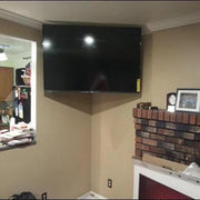 32"-65" Heavy Duty Wall Corner Tv Mount Articulating Premium Swing Arm Bracket V767-U-500A