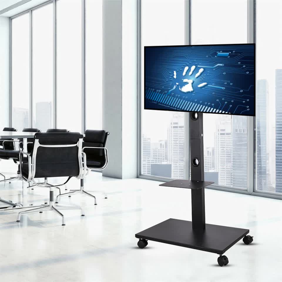 Heavy Duty Swivel Floor TV Stand Tall Corner TV Mount Stand for 32-70" LCD LED V767-U-660XZ