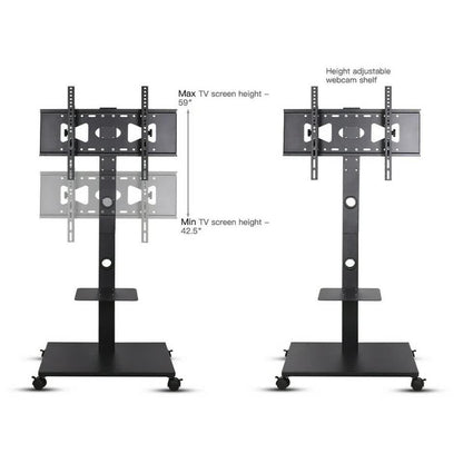 Heavy Duty Swivel Floor TV Stand Tall Corner TV Mount Stand for 32-70" LCD LED V767-U-660XZ