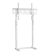 32-60 Inch TV Floor Stand Base - Universal Large TV Mount Holder Bracket - Adjustable Freestanding TV Stand V767-U-700A-WT
