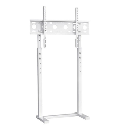 32-60 Inch TV Floor Stand Base - Universal Large TV Mount Holder Bracket - Adjustable Freestanding TV Stand V767-U-700A-WT