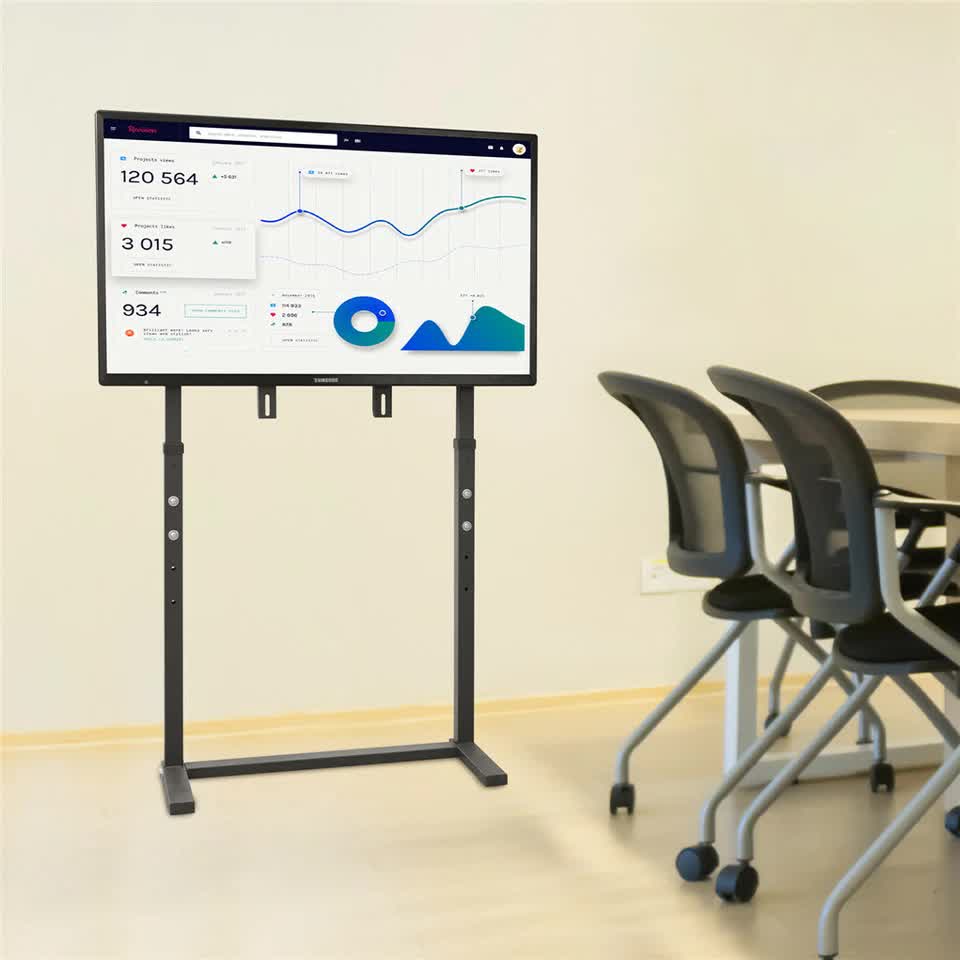 Free Standing Tv Mount Stand Bracket For 32 to 100" Screens V767-U-700B