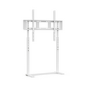 White Adjustable Free Standing TV Stand with Cable Management for TVs Size 32-100inch V767-U-700B-WT
