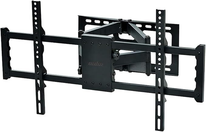 Heavy Duty Wall Mount Tilt Swivel Bracket Double Arms 32-85" Led/Plasma/Lcd Tvs V767-U-7212-GJ