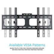 TV Wall Bracket Fixed Tilting For Upto 75" Inch LG Samsung Flat Screen V767-U-800A